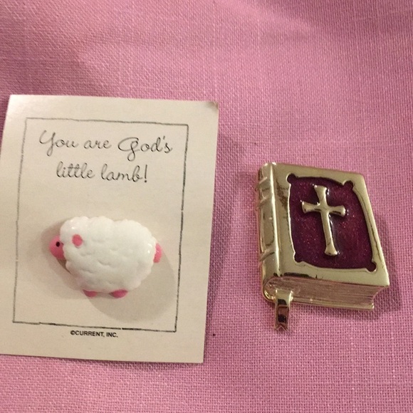 Bundle of 2 Religious Brooches (Z) - Picture 3 of 4